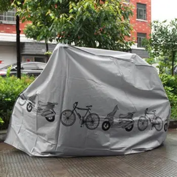 אופניים כיסוי אופניים כיסוי Dustproof באיכות גבוהה אופנוע בגדים אבק פוליאסטר כיסוי לרכב כיסוי אטים לגשם כיסוי גשם