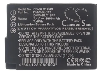מצלמה סוללה 1000mA על לייקה ש Panasonic Lumix DMC-G81 Lumix FZ-2000 Lumix DMC-G7HK Lumix DMC-G7 Lumix DMC-FZ1000
