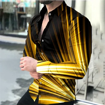 אופנה של גברים מזדמנים ציצית פרפר דש החליפה זהב הפנימי החולצה מסיבת רחוב חוצות ספורט לגברים מסיבת האביב קיץ 2023 חדש