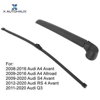X Autohaux השמשה האחורית למגב זרוע להגדיר עבור אאודי A4 Avant 2010-2016 עבור אאודי A4 Allroad 2010-2016 400mm 16inch