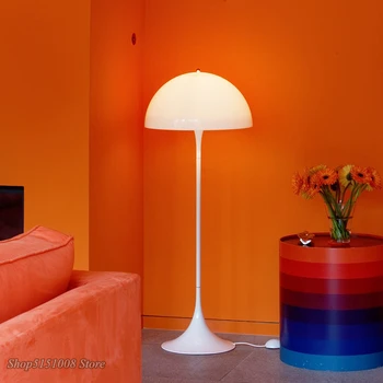 נורדי מנורת שולחן מנורות הרצפה המודרנית פשוטה הסלון לחדר השינה ליד המיטה לבן פטריות Led מנורת שולחן עיצוב אמנות Luminaire