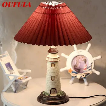 OUFULA ילדים מודרניים מנורת שולחן LED רומנטי קריקטורה יצירתי עיצוב השולחן בבית תאורה עבור הילדים, חדר השינה ליד המיטה