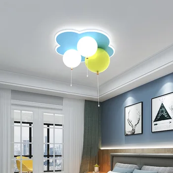 נברשות אורות מודרני יצירתי בלון עיצוב לחיים חדר אוכל חדר השינה של הילדה ללמוד Indooring עיצוב מנורות