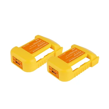 2 ערכת USB מטען מתאם עבור סוללה 20V 2 USB מחזיק עם סוג C-טעינה מהירה