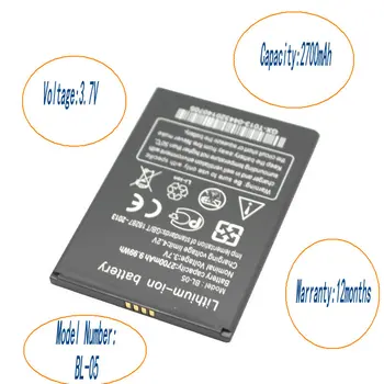 iSkyamS 10pcs/הרבה 2700mAh BL-05 החלפת באיכות גבוהה סוללה עבור THL L969 Batterie Batterij Bateria