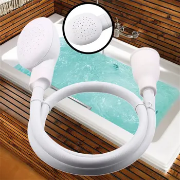 אמבט ברזי מים מקלחת מתכוונן שמירת לחץ גבוה הטוש כף יד זרבובית תרסיס אביזרי אמבטיה ראש מקלחת