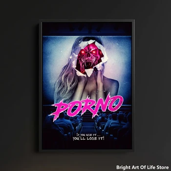 פורנו (2019) פוסטר לסרט כוכב שחקן אמנות כיסוי בד להדפיס ציור דקורטיבי (ללא מסגרת)
