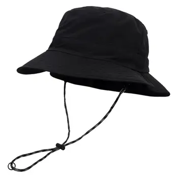 דלי כובע נשים אנטי-UV שרוך עיצוב לנשימה כובע הדייגים מתכווננת שוליים רחבים, בקיץ כובע הגנה מהשמש כובעים לגברים