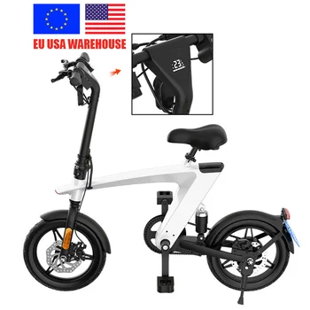 מכירה חמה האיחוד האירופי מחסן בריטניה E-bike יוקרה באמצע נסיעה מתקפלים 250W אופניים חשמליים 2 ההגה E אופני עיר אופניים חשמליות מתקפלות אופניים