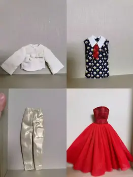 אופנה 30cm בובה עבודת יד, בגדים ob24 מומוקו kissmela mizi בגדי בובה חצאית עבור FR בובת הילד צעצועים בנות מתנה