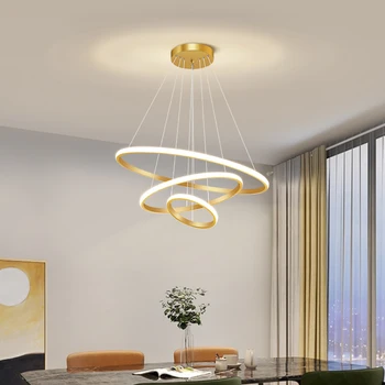 בסלון נברשת מדרגות מודרני מינימליסטי חדר אוכל חדר השינה מנורות אוסף שלם התקרה