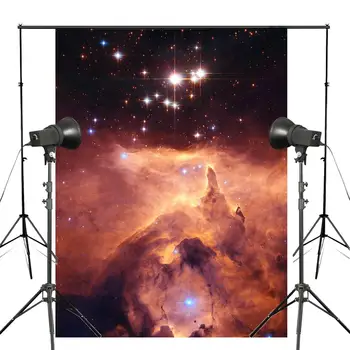 פליטה ערפילית צילום רקע בהיר כוכבים רקע סטודיו אביזרים קיר 5x7ft