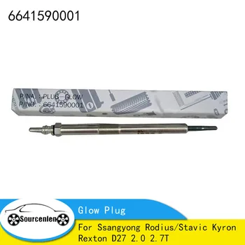 OEM 6641590001 הפעלת מנוע glow plug Glow Plug עבור Ssangyong Rodius/Stavic Kyron Rexton D27 2.0 2.7 T