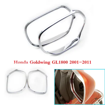 עבור הונדה Goldwing GL1800 2001-2012 03 05 07 09 כרום מראות קישוט לקצץ