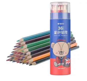 בוקר אור 36 צבע המצולב צבע העיפרון לילדים הציור של הצבע להוביל הדוב הקטן הארי ציור המברשת Awp36835