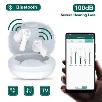 Bluetooth אלחוטית שמיעה דיגיטלי Bluetooth אודיו שיחה קשישים ליקוי שמיעה לקות שמיעה נשמע מגבר שמיעה