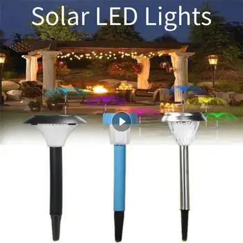 שמש אורות LED חיצוני עמיד למים כוח סולארית מדוזה גן עיצוב הדשא כביש/חצר/מסיבת מנורת 7 צבעים מתחלפים, תאורה חיצונית