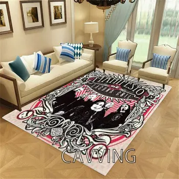 Lacuna Coil 3D מודפס שטיחים רכים פלנל שטיח שטיח שטיחים נגד החלקה גדול השטיח השטיח הביתה קישוט חדר השינה לסלון