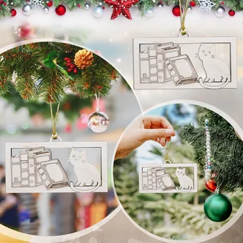 חג המולד עץ תליוני עץ חג המולד תלויים קישוטים קישוטים לחג המולד עבור ילדים בבית מתנה נואל Navidad תפאורה #50 גרם