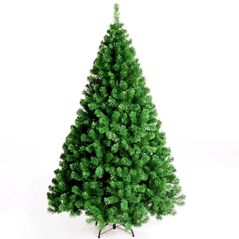 1.2 מ '1.5 מ' 1.8 מ '2.1 מ' הגנת הסביבה PVC עלים עץ חג המולד