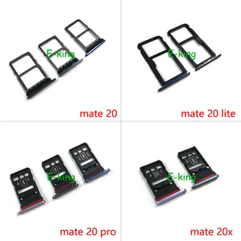 עבור Huawei Mate 20 20x Pro Lite חריץ לכרטיס Sim מגש מחזיק כרטיס ה-Sim קורא שקע