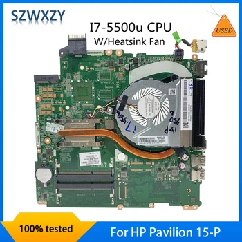 משמש HP Pavilion 15-עמ ' נייד לוח אם עם SR23W I7-5500u CPU 799547-501 799547-001 DAY11AMB6F0 100% נבדק מהירה