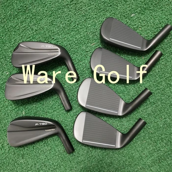 7PCS 2023 P790 שחור גולף מגהצים סט מועדון גולף 4-9P רגיל/נוקשה פלדה/פירים גרפיט כולל Headcovers העולמי משלוח מהיר